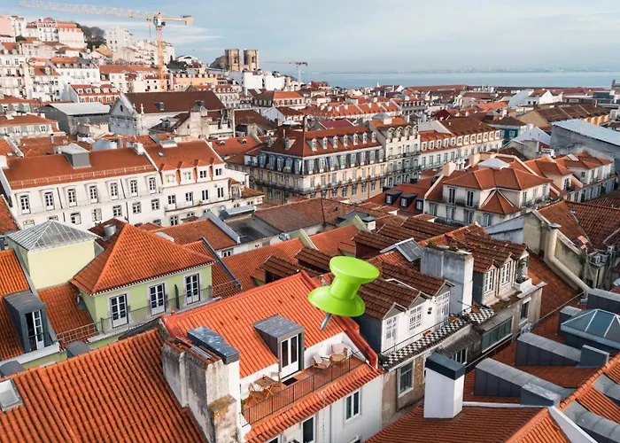 Lejlighed The Downtown Terrace - Fabulous Views, Romantic Penthouse, 6th-floor No Lift