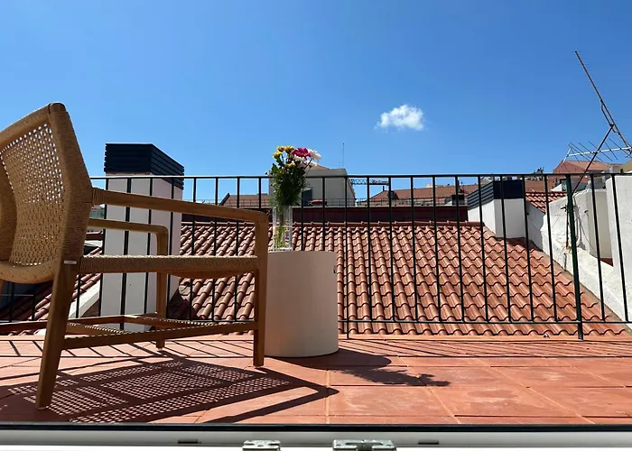Lejlighed The Downtown Terrace - Fabulous Views, Romantic Penthouse, 6th-floor No Lift